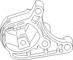 Suport motor FORD KA 1.3 i - TOPRAN 301 808 foto