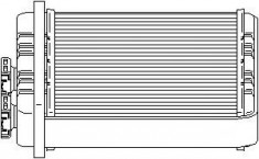 Schimbator caldura, incalzire habitaclu OPEL ZAFIRA B Van 1.7 CDTI - TOPRAN 207 988 foto