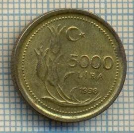 10219 MONEDA - TURCIA - 5000 LIRA -anul 1998 -starea care se vede foto