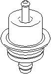 Supapa control, presiune combustibil FORD COURIER caroserie 1.4 i - TOPRAN 301 901 foto