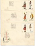 (No4) FDC ROMANIA -1968-L.P.690- Costume nationale I