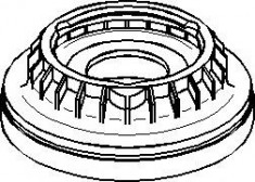 Rulment sarcina amortizor FORD MONDEO Mk III combi 2.2 TDCi - TOPRAN 302 374 foto