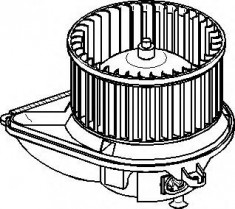 Electromotor, ventilatie interioara MERCEDES-BENZ SPRINTER 2-t bus 208 D - TOPRAN 401 543 foto