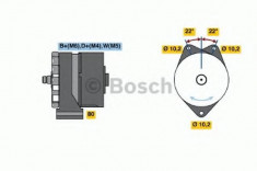 Generator / Alternator - BOSCH 0 120 489 827 foto