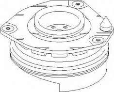 Rulment sarcina suport arc RENAULT MEGANE II Sport Tourer 1.9 dCi - TOPRAN 700 364 foto