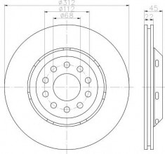 Disc frana AUDI A4 Avant RS4 quattro - TEXTAR 92206710 foto