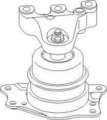 Suport motor AUDI A1 Sportback 1.2 TFSI - TOPRAN 113 305 foto