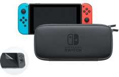 Set Accesorii Nintendo Switch Geanta Plus Protectie Ecran Nsw foto