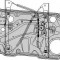 Mecanism actionare geam VW GOLF Mk IV 1.9 TDI - TOPRAN 112 878