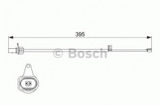 senzor de avertizare,uzura placute de frana AUDI A5 RS 5 quattro - BOSCH 1 987 474 509 foto