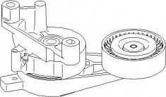 Intinzator curea, curea distributie AUDI A3 2.0 TDI - TOPRAN 110 570 foto