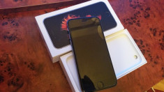 Iphone 6S gri, 16 GB, impecabil, liber de retea, folie sticla, cutie foto