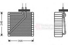 evaporator,aer conditionat VW SHARAN 1.9 TDI - VAN WEZEL 1800V271 foto