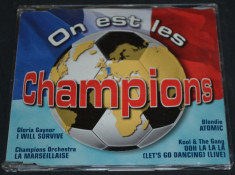 Lot 2 CD-uri campionatul mondial fotbal Franta CM 1998 - Sony/Cat Music foto