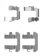 Set accesorii, placute frana NISSAN SUNNY Mk III combi 1.6 i - HELLA PAGID 8DZ 355 205-181 foto