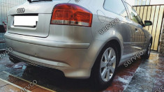 Prelungire spoiler tuning sport bara spate Audi A3 8P Coupe S3 S line RS3 ver1 foto