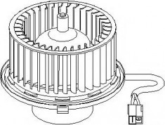 Electromotor, ventilatie interioara AUDI A4 limuzina 1.6 - TOPRAN 110 701 foto