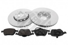 Set frana, frana disc AUDI A4 limuzina 1.8 T - MAPCO 47860HPS foto