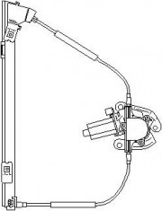 Mecanism actionare geam RENAULT MEGANE I 1.4 e - TOPRAN 700 440 foto