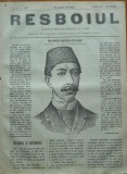 Cumpara ieftin Ziarul Resboiul , nr. 71 , 1877 , gravura ; Mehmet Rehad Efendi