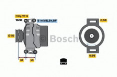 Generator / Alternator - BOSCH 0 124 615 018 foto