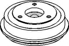 Tambur frana CITROEN AX 10 E - TOPRAN 721 215 foto