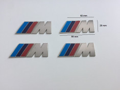 4 x emblema M POWER BMW metal foto