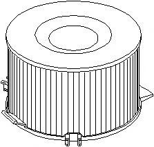Filtru, aer habitaclu VW TRANSPORTER / CARAVELLE Mk IV bus 2.4 D Syncro - TOPRAN 108 615 foto