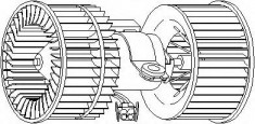 Electromotor, ventilatie interioara BMW 5 limuzina 520 i - TOPRAN 501 159 foto