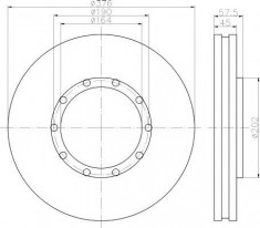 Disc frana - TEXTAR 93193400 foto