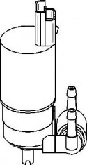 pompa de apa,spalare parbriz RENAULT CLIO Mk II 1.4 - TOPRAN 700 132 foto