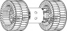 Electromotor, ventilatie interioara BMW 5 limuzina 520 i - TOPRAN 501 334 foto