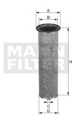 Filtru aer secundar - MANN-FILTER CF 16 219 foto