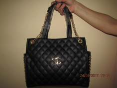 GEANTA CHANEL PREMIUM MODEL NOU SUPERBA -MODEL NOU - 32 X 24 CM foto