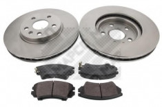 Set frana, frana disc SAAB 9-5 2.0 TTiD XWD - MAPCO 47701 foto