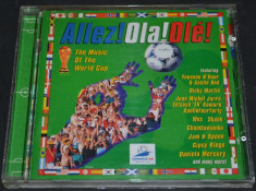 Allez! Ola! Ole! - Campionatul mondial fotbal Franta CM 1998 CD audio original foto