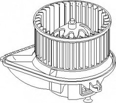 Electromotor, ventilatie interioara MERCEDES-BENZ SPRINTER 2-t bus 208 D - TOPRAN 401 603 foto