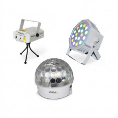 IBIZA BAT-KIT, set efecte de iluminare, ASTRO EFECT, LASER FIREFLY, Reflector PAR foto