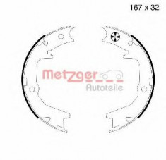 Set saboti frana, frana de mana MITSUBISHI SIGMA 3.0 V6 - METZGER MG 994 foto