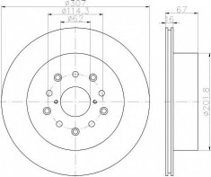 Disc frana - TEXTAR 92240500 foto