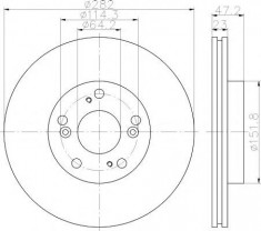 Disc frana - TEXTAR 92144400 foto