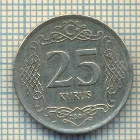 10216 MONEDA - TURCIA - 25 KURUS -anul 2009 -starea care se vede