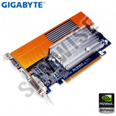 Placa video GIGABYTE GeForce 8400GS 512MB (TurboCache 1GB) 64-Bit HDMI DVI VGA foto