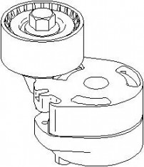 Intinzator curea, curea distributie CITROEN BERLINGO 1.6 HDI 90 - TOPRAN 304 111 foto