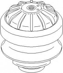Suport motor MERCEDES-BENZ limuzina 200 - TOPRAN 400 020 foto