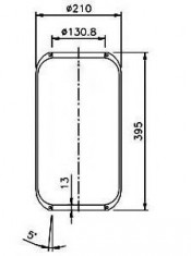 Burduf, suspensie pneumatica - PE Automotive 084.150-30A foto