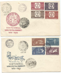 (No4) FDC ROMANIA -1958-L.P.-CENTENARUL MARCII POSTALE ROMANESTI foto