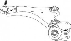 Brat, suspensie roata FORD MONDEO IV Turnier 2.0 TDCi - TOPRAN 304 084 foto