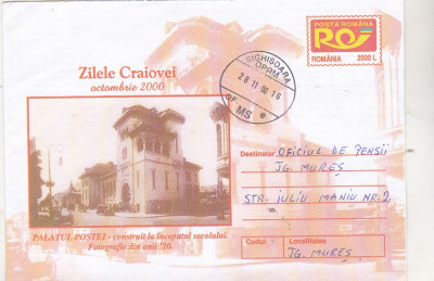 bnk fil Zilele Craiovei - intreg postal 2000 circulat foto