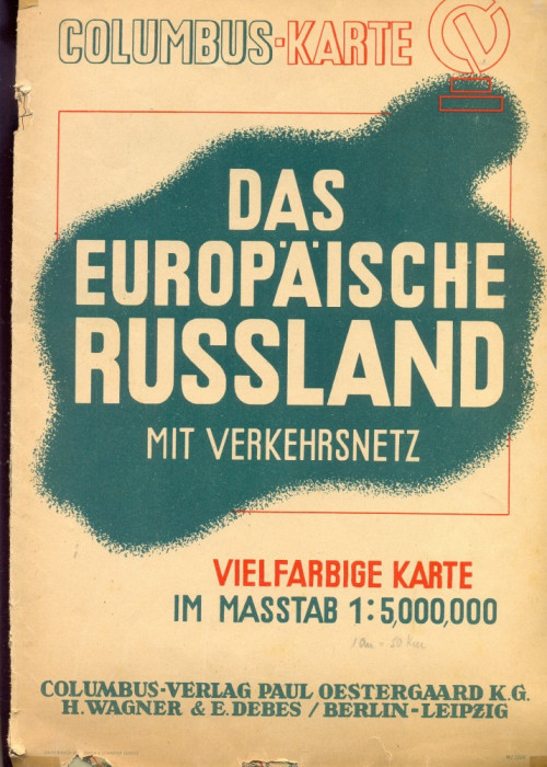 HARTA EUROPA DE RASARIT 1941